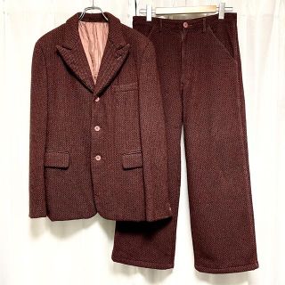 コムデギャルソンオムプリュス(COMME des GARCONS HOMME PLUS)の希少 "AD1999" コムデギャルソンオムプリュス ツイードセットアップ(セットアップ)