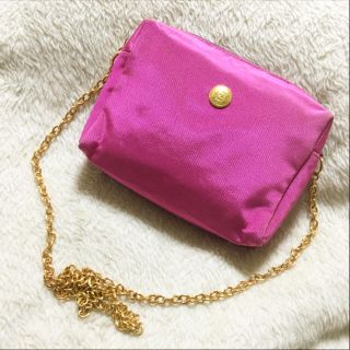 フェンディ(FENDI)の※タイムセール※FENDI 80'sビンテージ♡ピンク×ゴールドチェーンバッグ(ショルダーバッグ)