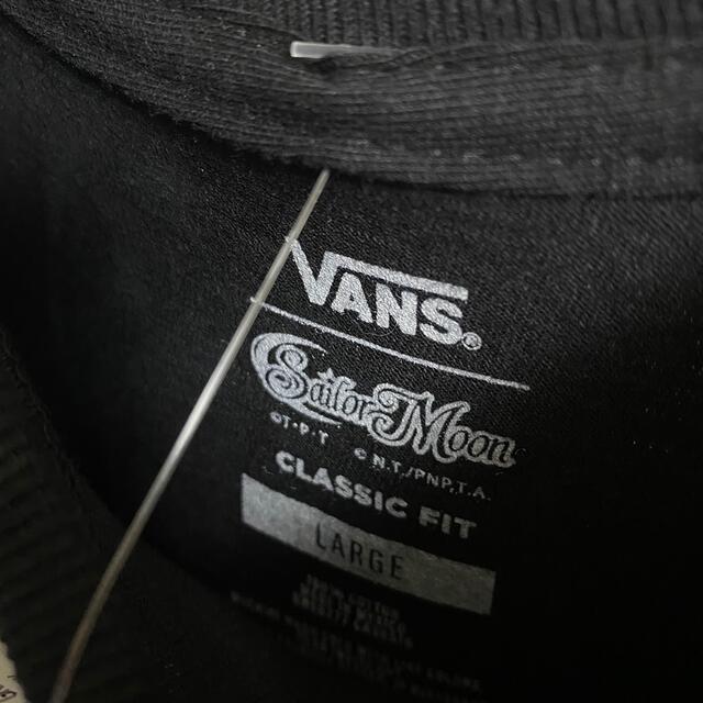 希少】新品未使用 VANS バンズ セーラームーン ロンＴ 長袖 ブラック 黒