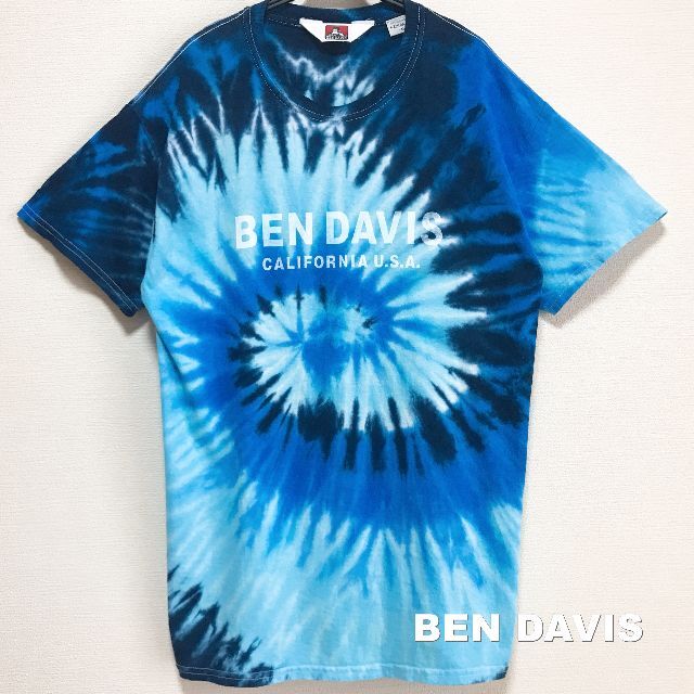 BEN DAVIS(ベンデイビス)の【BEN DAVIS】ベンデイビス ネオンカラー タイダイ Tシャツ メンズのトップス(Tシャツ/カットソー(半袖/袖なし))の商品写真