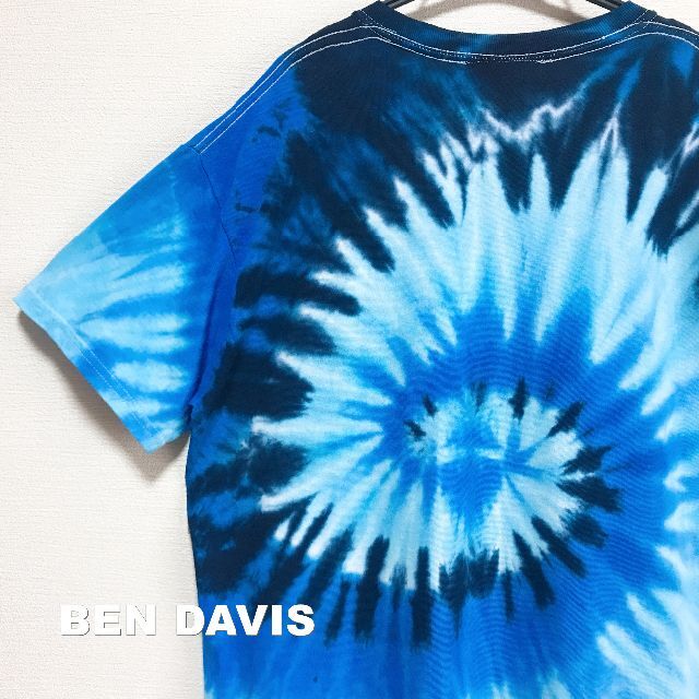 BEN DAVIS(ベンデイビス)の【BEN DAVIS】ベンデイビス ネオンカラー タイダイ Tシャツ メンズのトップス(Tシャツ/カットソー(半袖/袖なし))の商品写真