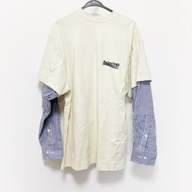 Balenciaga(バレンシアガ)のバレンシアガ 長袖カットソー サイズL美品  メンズのトップス(Tシャツ/カットソー(七分/長袖))の商品写真