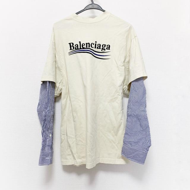 Balenciaga(バレンシアガ)のバレンシアガ 長袖カットソー サイズL美品  メンズのトップス(Tシャツ/カットソー(七分/長袖))の商品写真