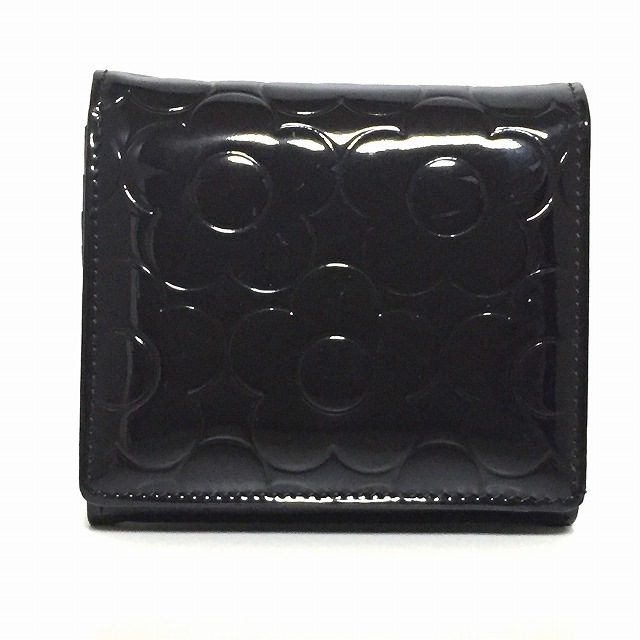 MARY QUANT - マリークワント 2つ折り財布 - 黒の通販 by ブランディア