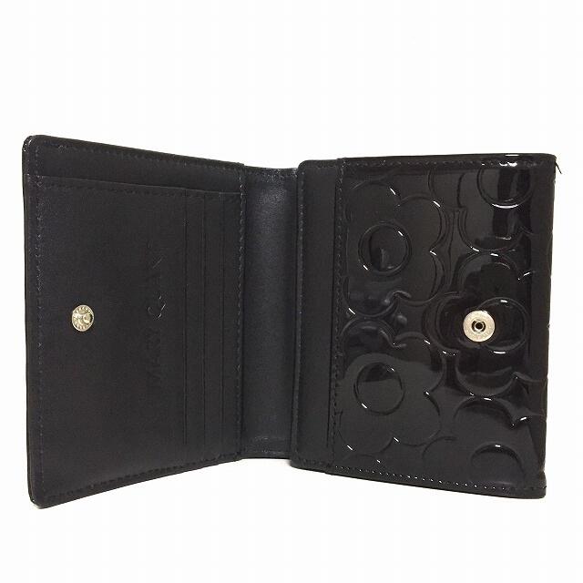 MARY QUANT - マリークワント 2つ折り財布 - 黒の通販 by ブランディア
