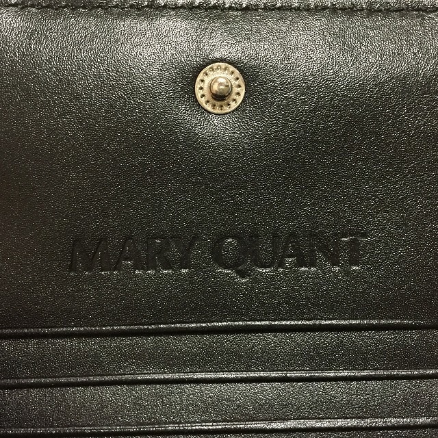 MARY QUANT(マリークワント)のマリークワント 2つ折り財布 - 黒 レディースのファッション小物(財布)の商品写真