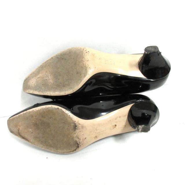 Salvatore Ferragamo(サルヴァトーレフェラガモ)のサルバトーレフェラガモ パンプス 5 C - 黒 レディースの靴/シューズ(ハイヒール/パンプス)の商品写真
