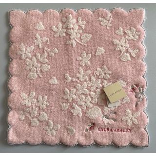 ローラアシュレイ(LAURA ASHLEY)のローラアシュレイ☆タオルハンカチ(ハンカチ)