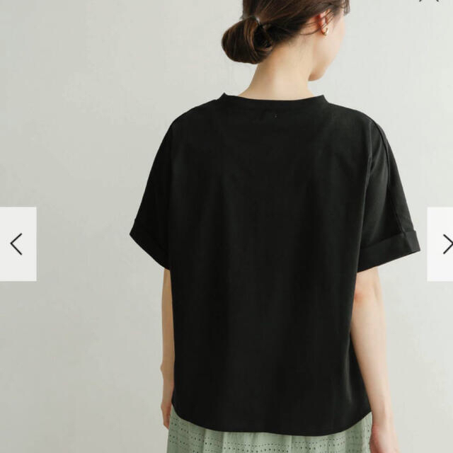 URBAN RESEARCH DOORS(アーバンリサーチドアーズ)の新品☆アーバンリサーチドアーズ　USAコットンロールスリーブTシャツ レディースのトップス(Tシャツ(半袖/袖なし))の商品写真