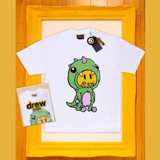 大幅値下げ！新品！drew ドリュー 恐竜Tシャツ(Tシャツ/カットソー(半袖/袖なし))