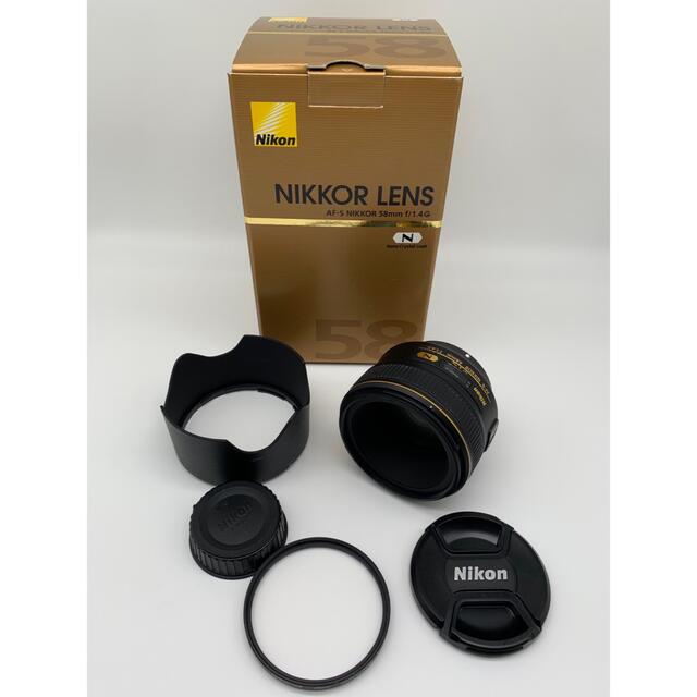 【NIKON】AF-S 58mm F1.4 G N 単焦点 ニコン