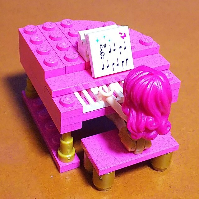 Lego(レゴ)のレゴ★ピアノ 激レアピンクVer. オリジナルアレンジ 美品 ラスト予定 エンタメ/ホビーのおもちゃ/ぬいぐるみ(その他)の商品写真