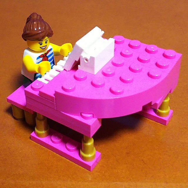 Lego(レゴ)のレゴ★ピアノ 激レアピンクVer. オリジナルアレンジ 美品 ラスト予定 エンタメ/ホビーのおもちゃ/ぬいぐるみ(その他)の商品写真