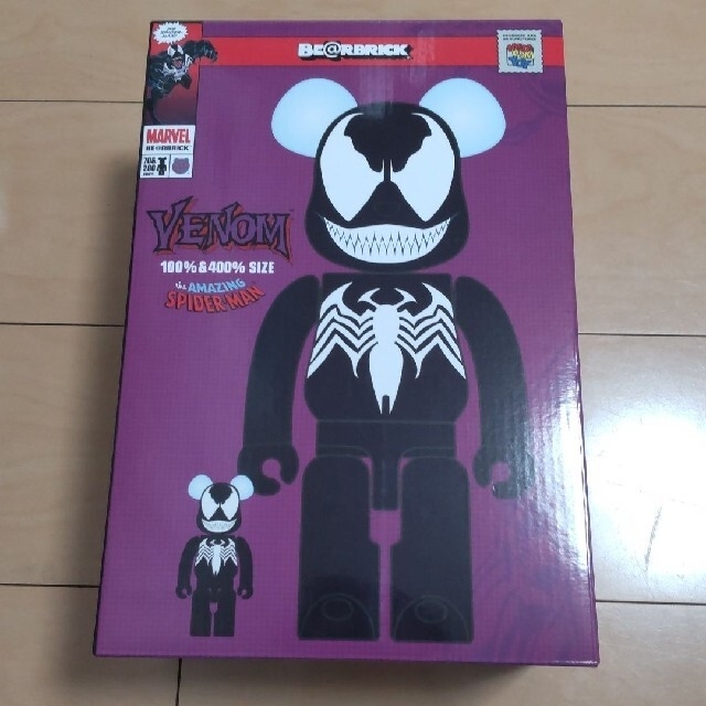 正規品　ベアブリック　be@rbrick　VENOM　ヴェノム　400％のみキャラクターグッズ