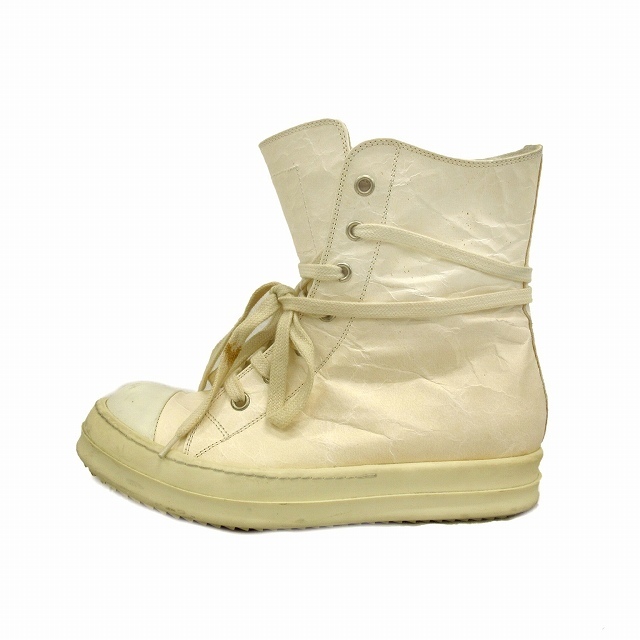 リックオウエンス Rick Owens ラモーンズ ペーパー レザー スニーカー
