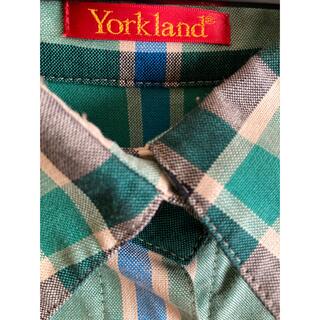 ヨークランド(Yorkland)のヨークランド　半袖シャツブラウス　レディースサイズL(Tシャツ(半袖/袖なし))