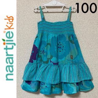 ジンボリー(GYMBOREE)のnaartjie kids☆ティアードワンピース100ボタニカルアロハジンボリー(ワンピース)