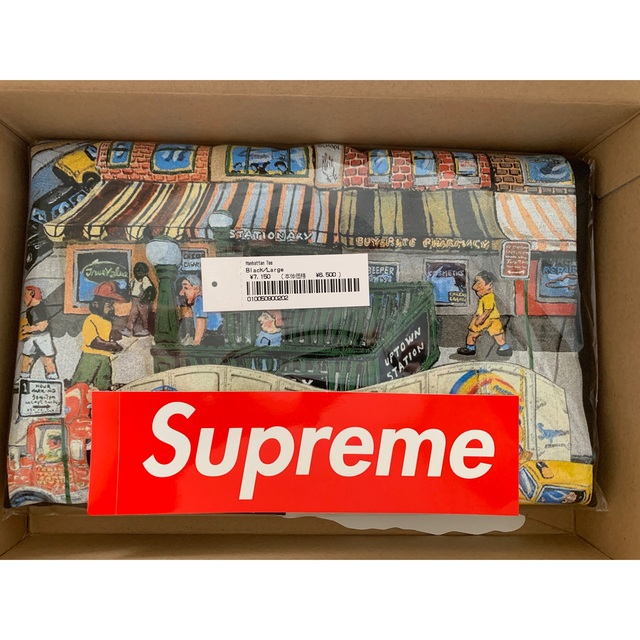 Supreme(シュプリーム)のSupreme Manhattan Tee L メンズのトップス(Tシャツ/カットソー(半袖/袖なし))の商品写真