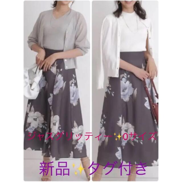 JUSGLITTY - 新品✨ジャスグリッティー ♡大花プリントスカート