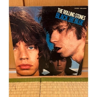 The Rolling Stones/BLACK AND BLUE  LP 中古(ポップス/ロック(洋楽))