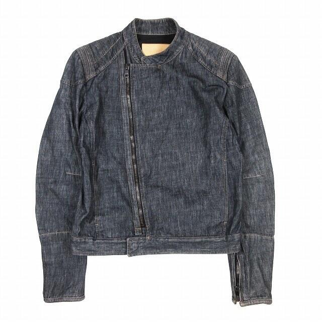 Gucci - グッチ GUCCI トムフォード期 デニム ライダース ジャケット シングルの通販 by ベクトル ラクマ店|グッチならラクマ