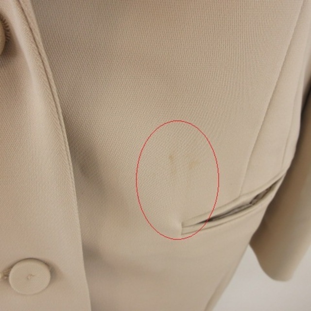 EGOIST(エゴイスト)のエゴイスト EGOIST テーラードコート ロング 長袖 ベージュ 2 レディースのジャケット/アウター(その他)の商品写真