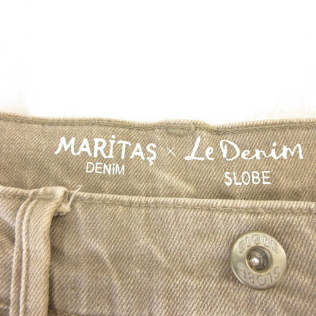 SLOBE IENA(スローブイエナ)のスローブ イエナ MARITAS DENIM テーパードパンツ デニム 38 レディースのパンツ(デニム/ジーンズ)の商品写真