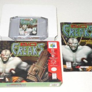 ニンテンドウ64(NINTENDO 64)のN64★BIO FREAKS 海外版(国内本体動作不可)(家庭用ゲームソフト)