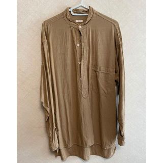 コモリ(COMOLI)のcomoli 20ss ベタシャンプルオーバー(シャツ)