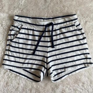 エイチアンドエム(H&M)の美品 H&M ❤️ ストライプ ハーフパンツ ショートパンツ 100(パンツ/スパッツ)