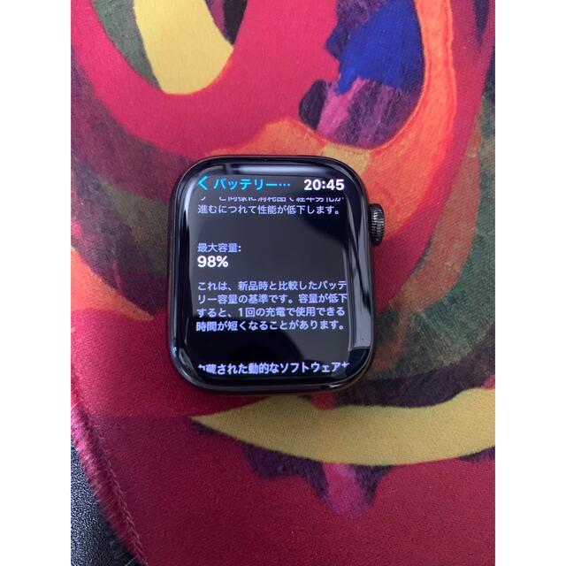 【送料無料/新品】  Apple Watch - Apple Watch series7 GPSモデル 41mm 腕時計(デジタル)