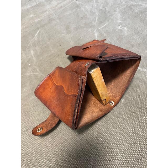 ヴィンテージ アンティーク 財布 小物入れ 本革の通販 by HideWorkShop