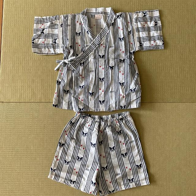 petit main(プティマイン)のpetit main 甚平　110  キッズ/ベビー/マタニティのキッズ服男の子用(90cm~)(甚平/浴衣)の商品写真