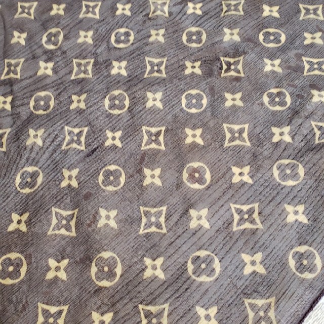 シースルー　スカーフ　50×45 レディースのファッション小物(バンダナ/スカーフ)の商品写真