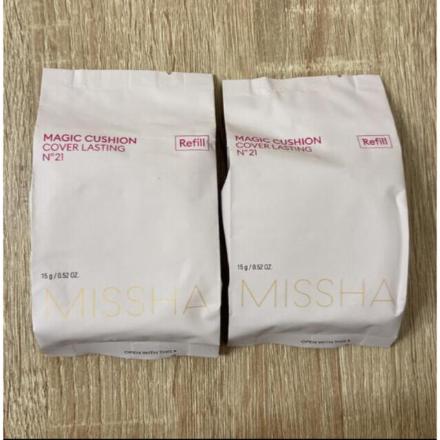 MISSHA(ミシャ)のMISSHA ミシャ マジッククッション カバーラスティング #21 コスメ/美容のベースメイク/化粧品(ファンデーション)の商品写真