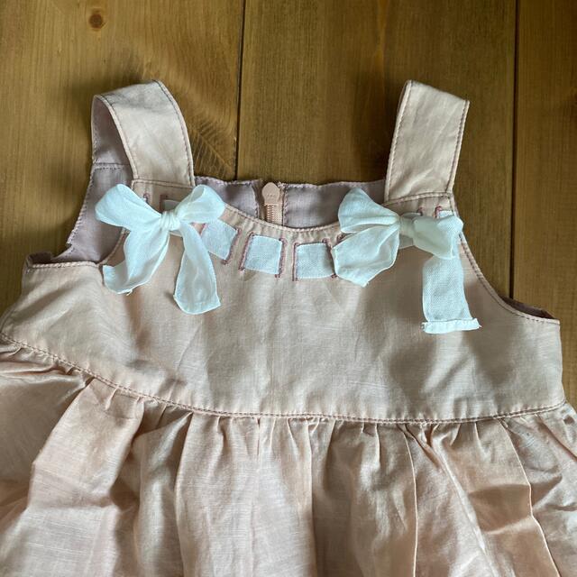 TOCCA(トッカ)のtocca パステルピンク　ワンピース　90 サイズ キッズ/ベビー/マタニティのキッズ服女の子用(90cm~)(ワンピース)の商品写真