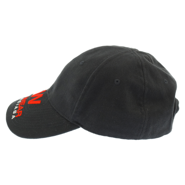 Balenciaga(バレンシアガ)のBALENCIAGA バレンシアガ 20AW Gym Wear Logo Cap ロゴ刺繍 ベースボールキャップ 帽子 ブラック メンズの帽子(キャップ)の商品写真