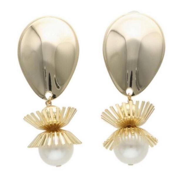 toga pulla / metal motif earring シルバー www.hojf.com.br