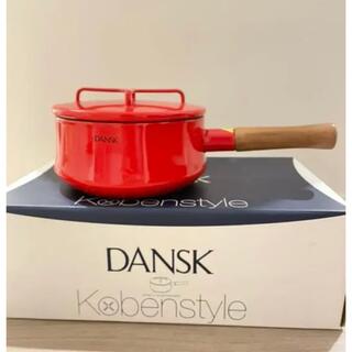 ダンスク(DANSK)の新品　Dansk 片手鍋　ホーロー鍋　18cm(鍋/フライパン)