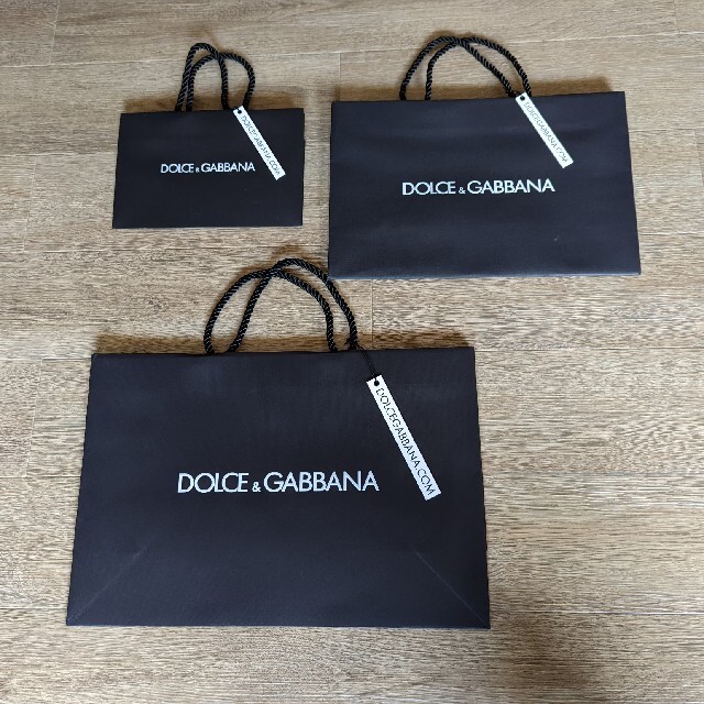 DOLCE&GABBANA(ドルチェアンドガッバーナ)のドルチェ&ガッバーナ　ショッパー３点 レディースのバッグ(ショップ袋)の商品写真