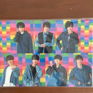 ジャニーズジュニア(ジャニーズJr.)のなにわ男子　クリアファイル'20夏(男性タレント)