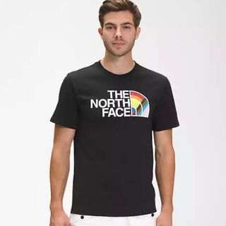 ザノースフェイス(THE NORTH FACE)の【希少】【日本未入荷】ノースフェイス  プライド　Tシャツ  ブラック(Tシャツ/カットソー(半袖/袖なし))