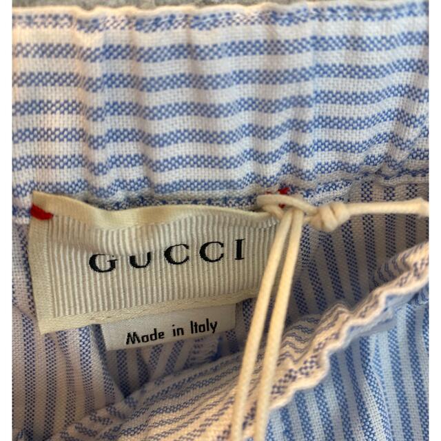 Gucci(グッチ)の⭐︎新品タグ付き⭐︎ GUCCI チルドレン　パンツ キッズ/ベビー/マタニティのキッズ服男の子用(90cm~)(パンツ/スパッツ)の商品写真