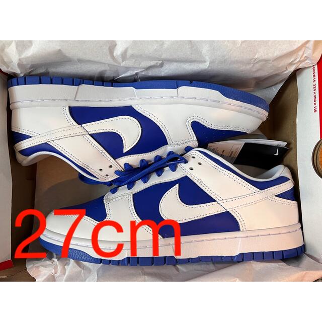 配送NIKE DUNK LOW RETRO Racer Blue 27cm