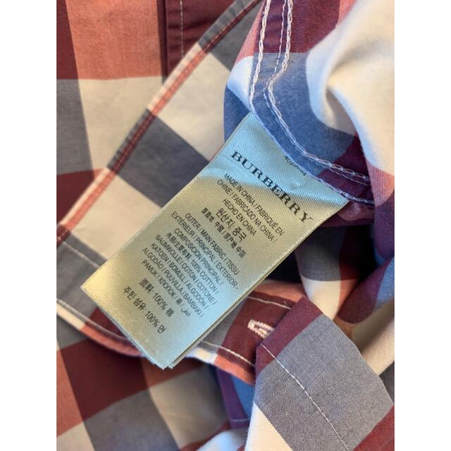 BURBERRY - 正規 BURBERRY バーバリー ブリット チェックシャツの通販