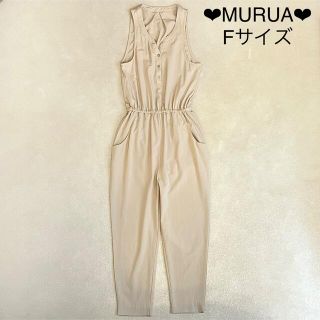 ムルーア(MURUA)のMURUA❤︎ムルーア超美品❤︎オールインワン❤︎サロペット❤︎Freeサイズ(オールインワン)