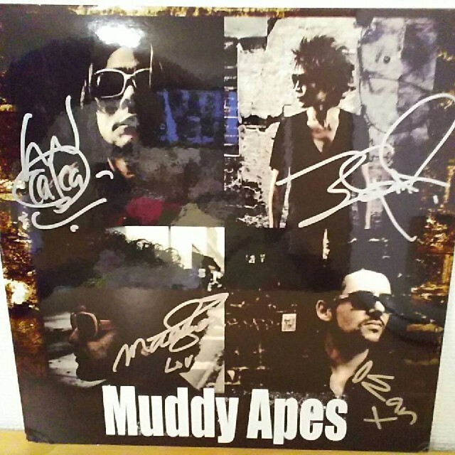 INORAN全メンバーMuddy Apes直筆サイン入りパネル!タワレコ購入特典