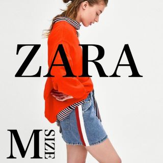 ザラ(ZARA)のタイト デニム ミニスカート おしゃれ かわいい ライン ストリート 韓国 人気(ミニスカート)