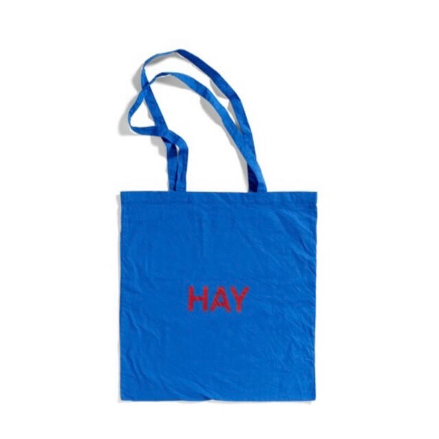 HAY totebag 赤ロゴ　単品ページ レディースのバッグ(トートバッグ)の商品写真