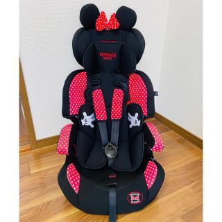 ディズニー(Disney)のゆうちゃん様専用♡ミニーマウスチャイルドシート１歳〜11歳(自動車用チャイルドシート本体)